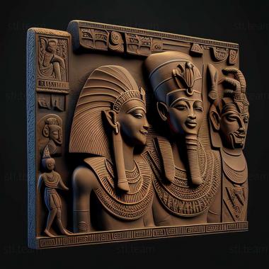 3D model ancient egypt (STL)